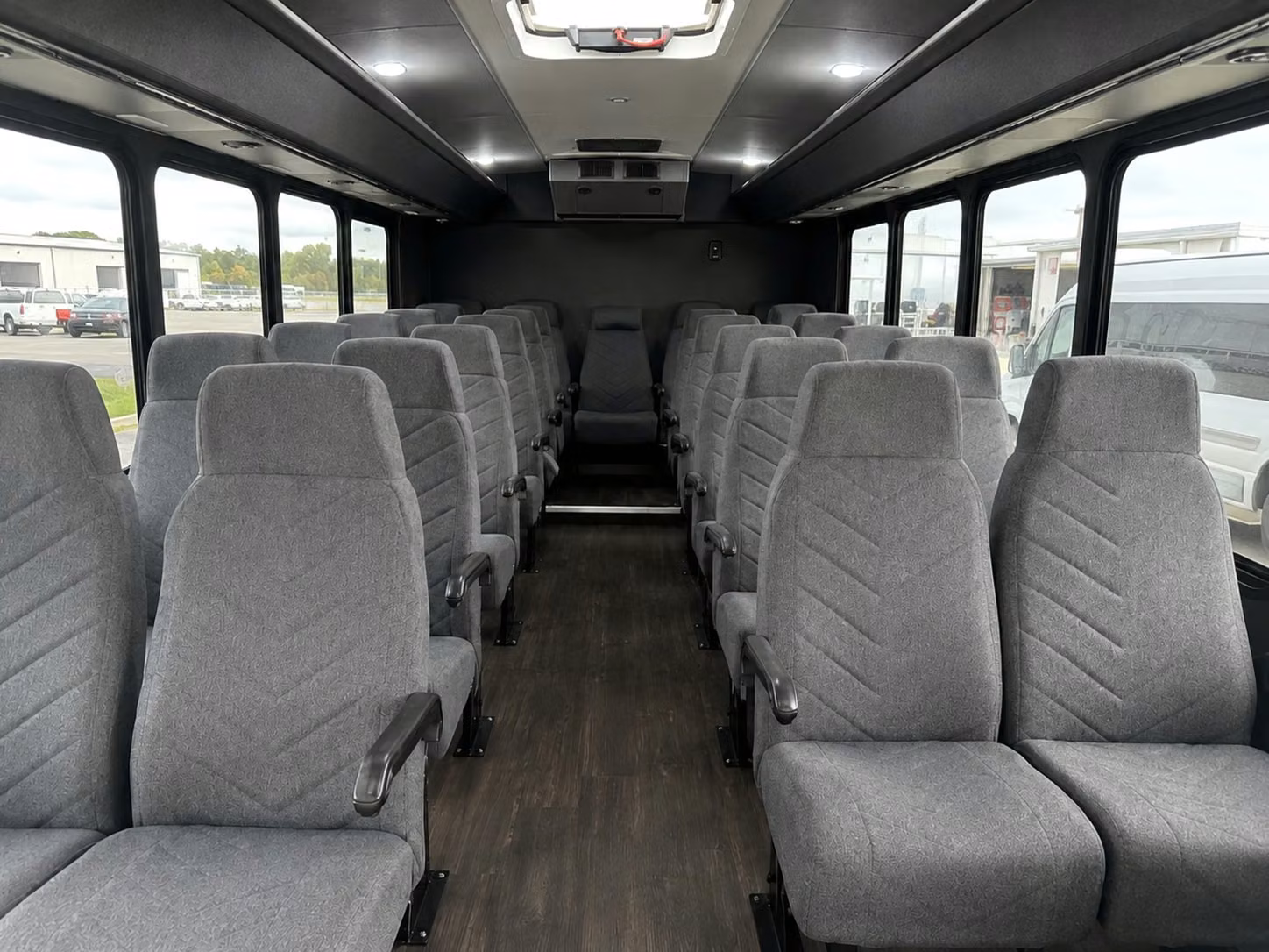 20 passenger minibus interior