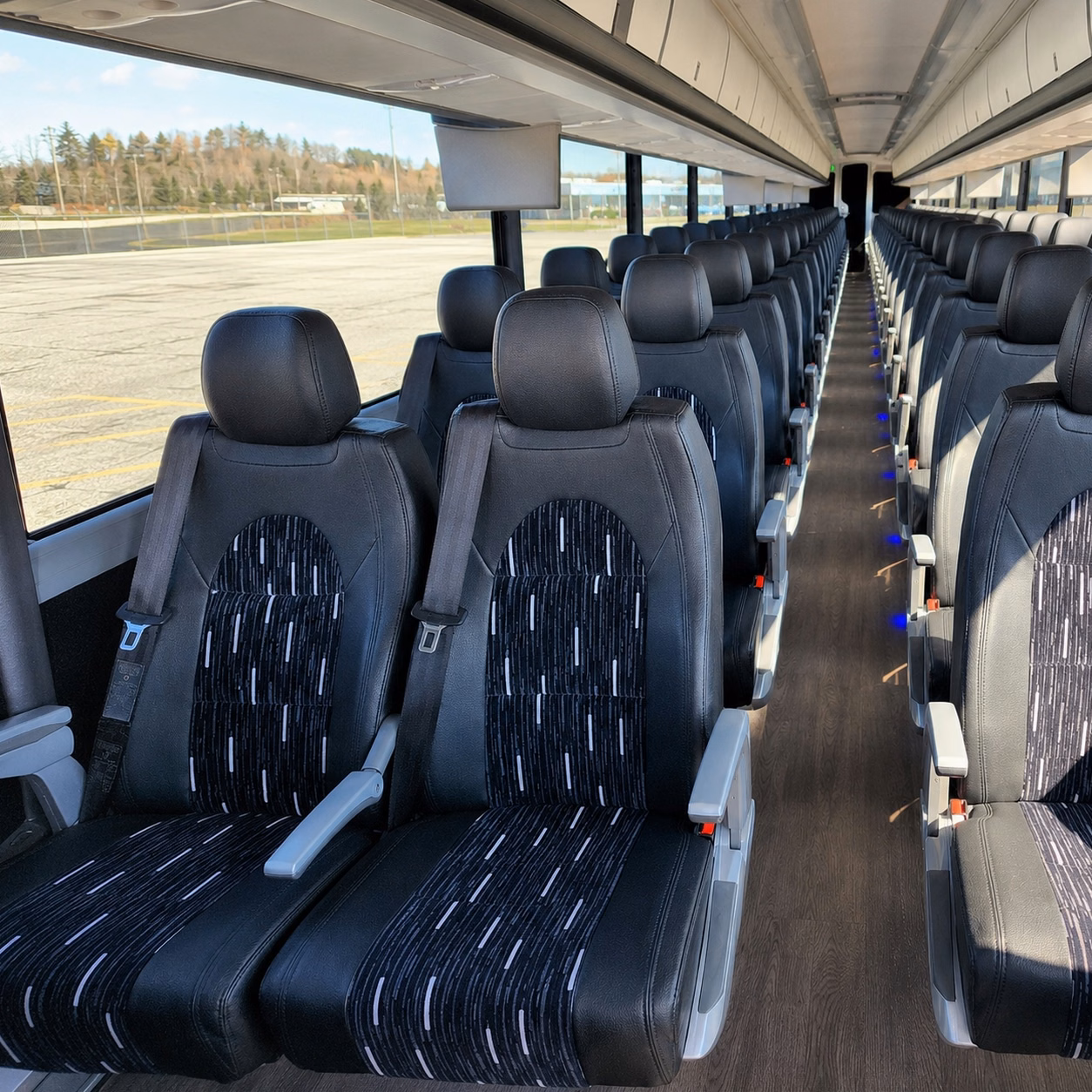 bus type changes what you pay for a charter bus in albany new york