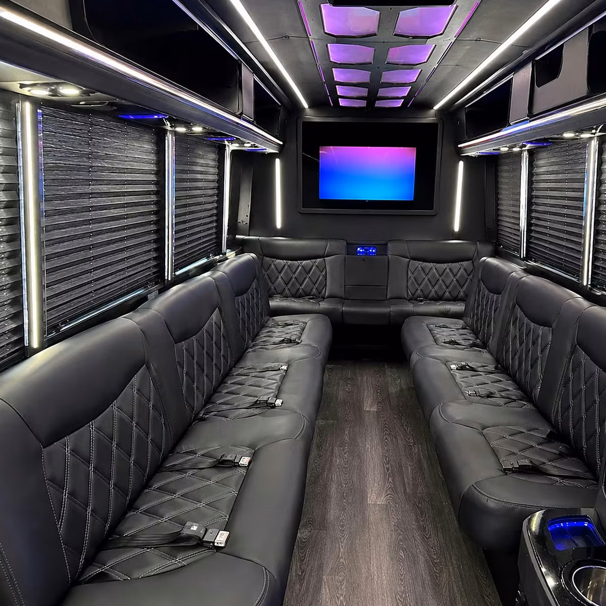 party bus interior